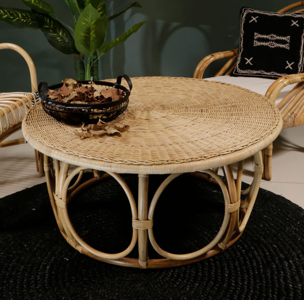 שולחן MYKONOS עשוי במבוק