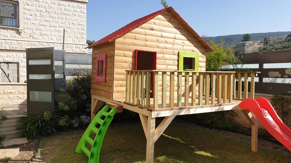 בית מעץ לילדים דגם רוזבאד Rozbad